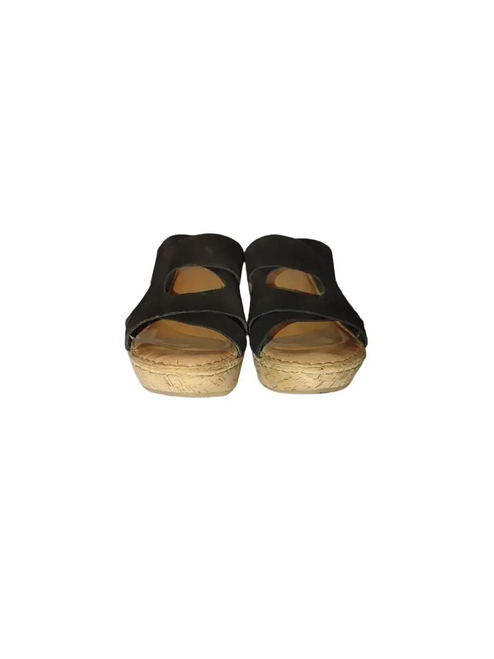 Born Rosa Wedge Slides Size 8M